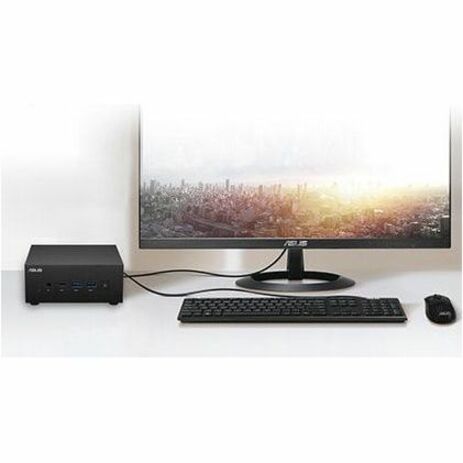 Asus ExpertCenter PN64 PN64-SYS515PX1TL Desktop Computer - Intel Core i5 12th Gen i5-12500H - 16 GB - 512 GB SSD - Mini PC - Eco Black PN64-SYS515PX1TL