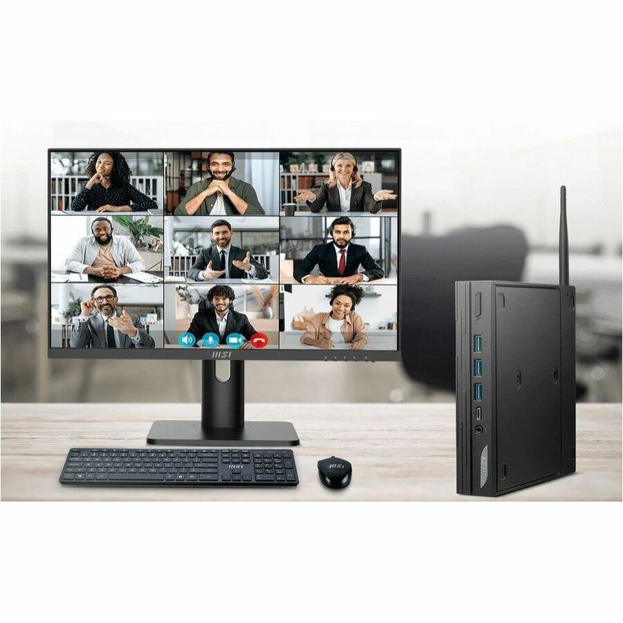 MSI PRO MP243XP 24" Class Full HD LED Monitor - 16:9 - Black PROMP243XP