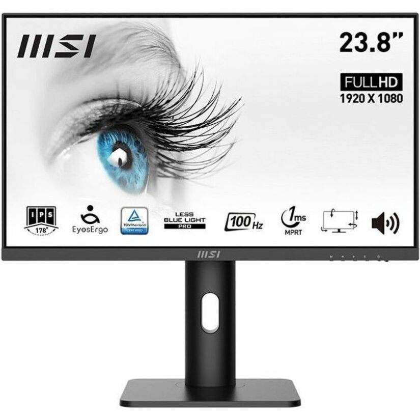 MSI PRO MP243XP 24" Class Full HD LED Monitor - 16:9 - Black PROMP243XP