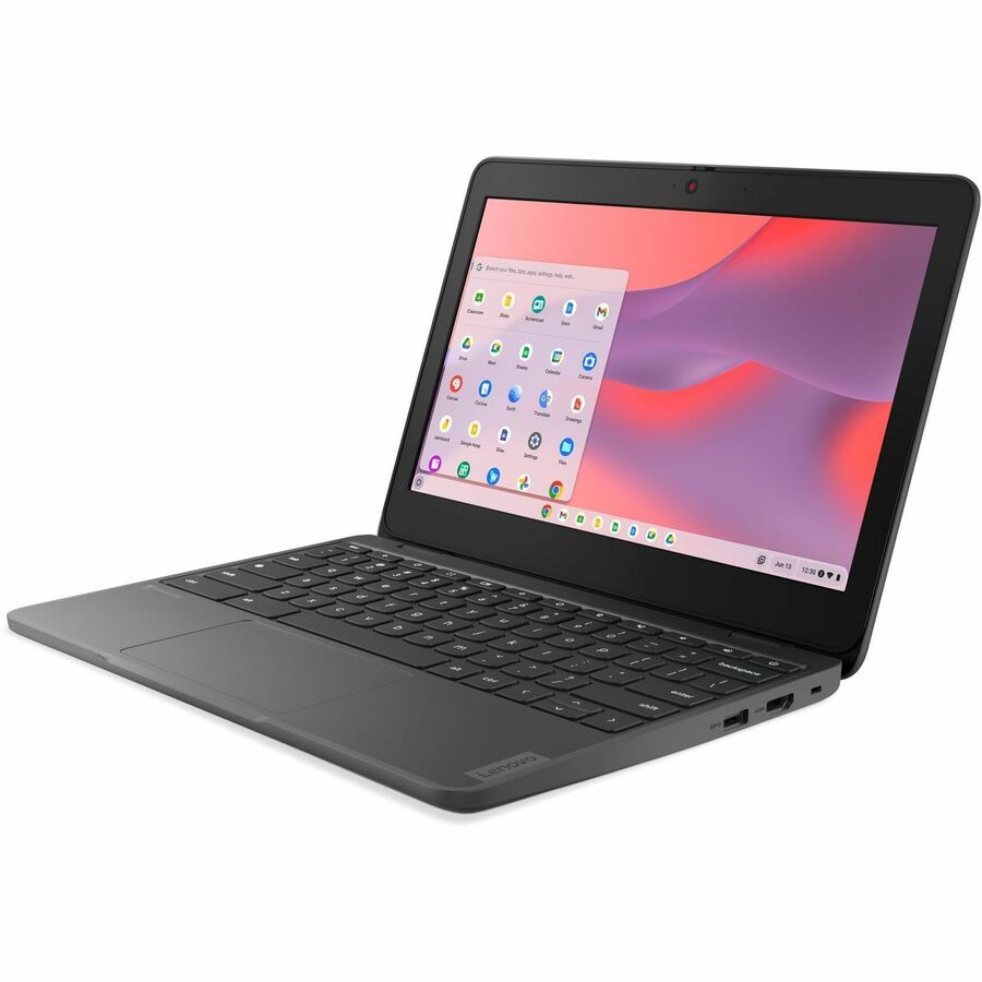 Lenovo 100e Chromebook Gen 4 100e 82W0000PUS 11.6" Chromebook - HD - Octa-core (MediaTek Cortex A76 + Cortex A55) - 8 GB - 64 GB Flash Memory - English Keyboard - Graphite Gray 82W0000PUS
