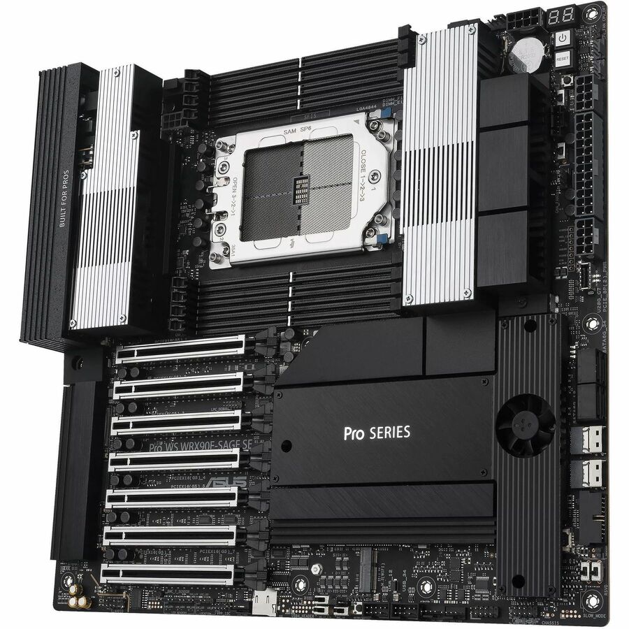 Asus WS WRX90E-SAGE SE Workstation Motherboard - AMD WRX90 Chipset - Socket sTR5 - SSI EEB Pro-WS-WRX90E-SAGE-SE