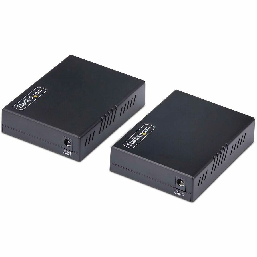 StarTech.com 10/100 Ethernet Extender Kit, Up to 0.5mi (800m), Long-Range LAN Over Single Pair Wire/RJ45 UTP, For Remote IP Camera/WiFi AP C2-ETHERNET-EXTENDER