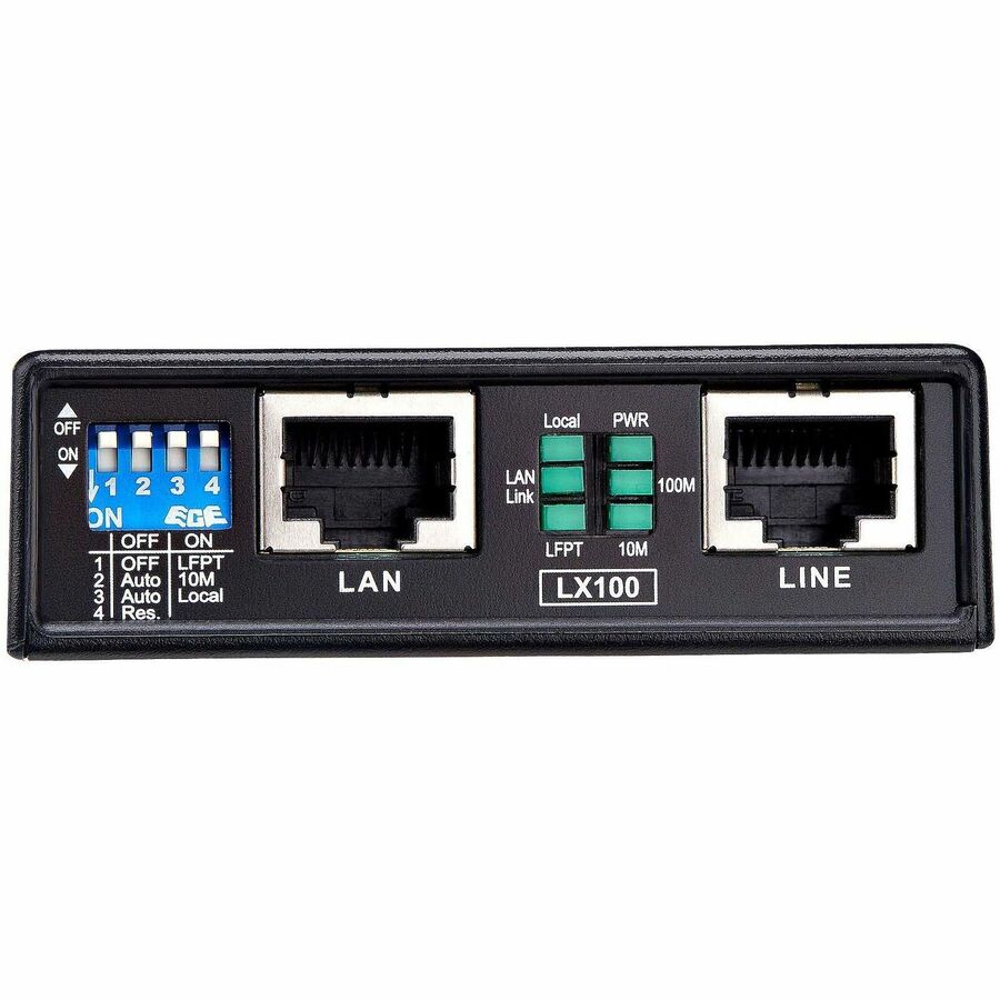 StarTech.com 10/100 Ethernet Extender Kit, Up to 0.5mi (800m), Long-Range LAN Over Single Pair Wire/RJ45 UTP, For Remote IP Camera/WiFi AP C2-ETHERNET-EXTENDER