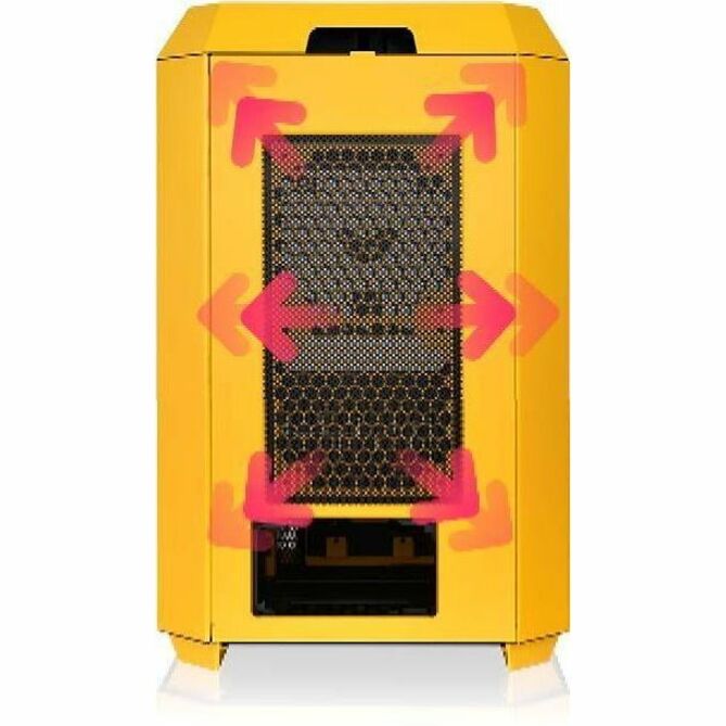 Thermaltake The Tower 300 Bumblebee Micro Tower Chassis CA-1Y4-00S4WN-00