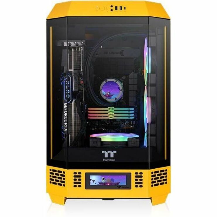 Thermaltake The Tower 300 Bumblebee Micro Tower Chassis CA-1Y4-00S4WN-00