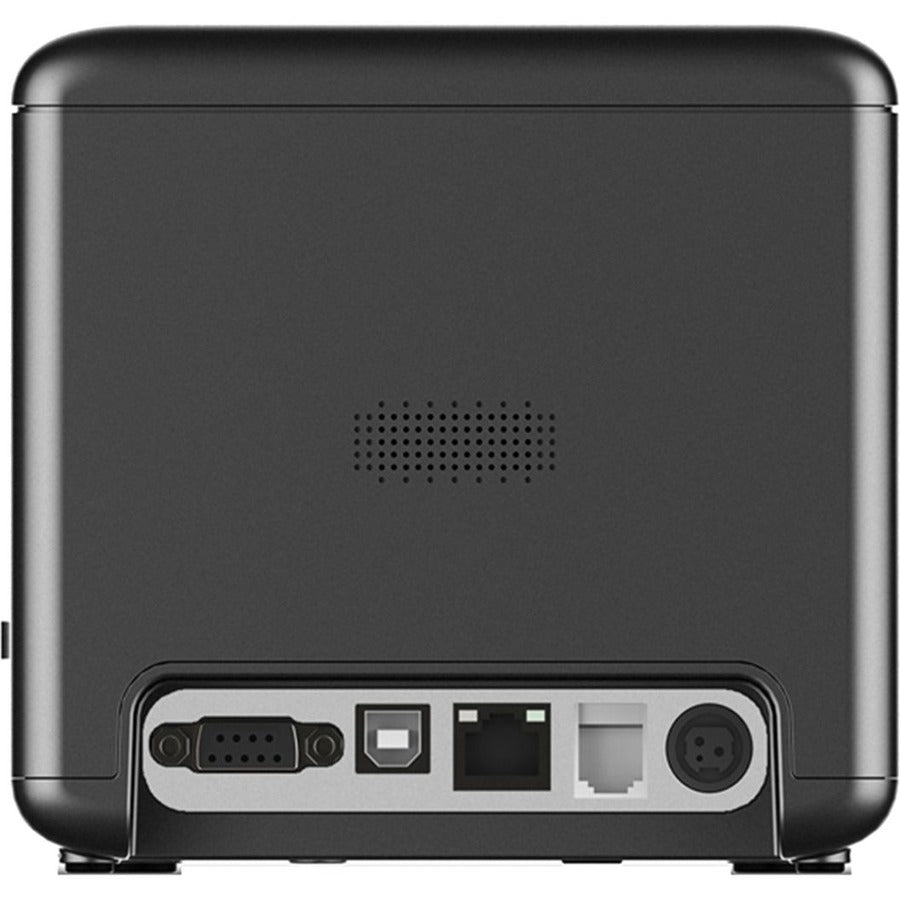 Adesso NuPrint NuPrint 330 Desktop Direct Thermal Printer - Monochrome - Receipt Print - USB - Serial - Black NUPRINT330