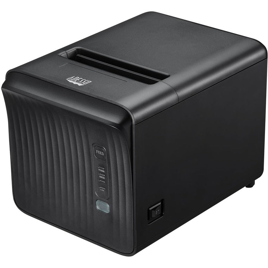 Adesso NuPrint NuPrint 330 Desktop Direct Thermal Printer - Monochrome - Receipt Print - USB - Serial - Black NUPRINT330