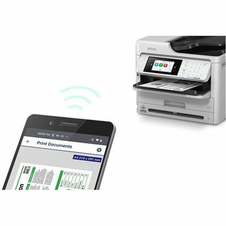 Epson WorkForce Pro WF-M5899 Wired & Wireless Inkjet Multifunction Printer - Monochrome C11CK76201