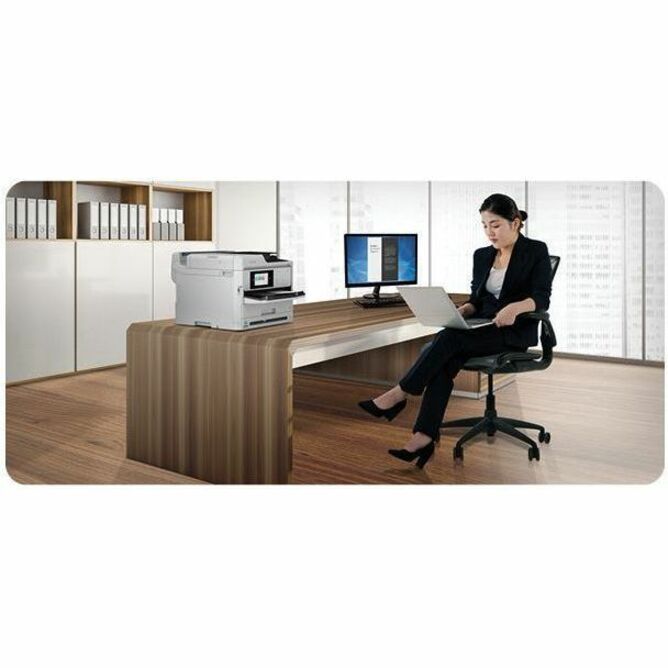 Epson WorkForce Pro WF-M5899 Wired & Wireless Inkjet Multifunction Printer - Monochrome C11CK76201