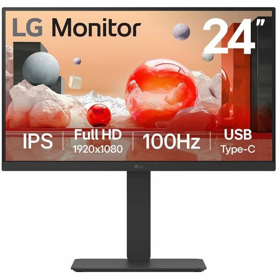 LG 24BA650-B 24" Class Full HD LED Monitor - 16:9 24BA650-B