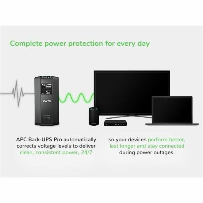 APC Back-UPS RS 700 VA Tower UPS BR700G