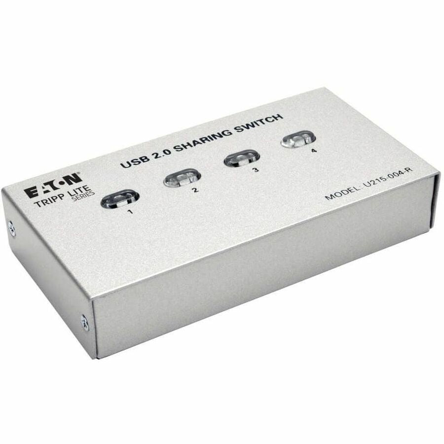 Eaton Tripp Lite Series 4-Port USB 2.0 Printer / Peripheral Sharing Switch U215-004-R