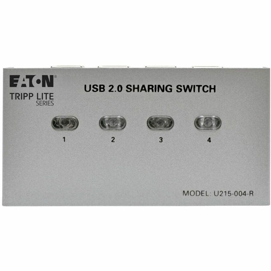 Eaton Tripp Lite Series 4-Port USB 2.0 Printer / Peripheral Sharing Switch U215-004-R
