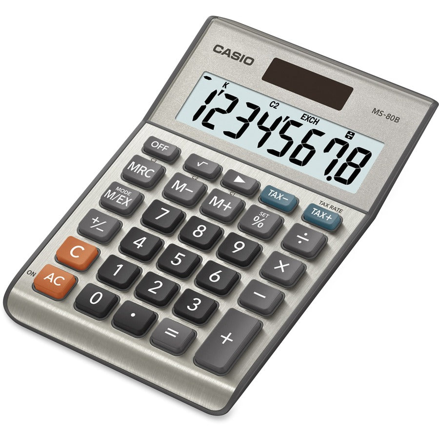 Casio MS80 Desktop Solar Tax Calculator MS80B