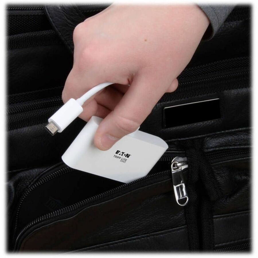 Eaton Tripp Lite Series 4-Port USB-C Hub, USB 3.x (5Gbps), 4x USB-A Ports, 60W PD Charging, White U460-004-4A-C