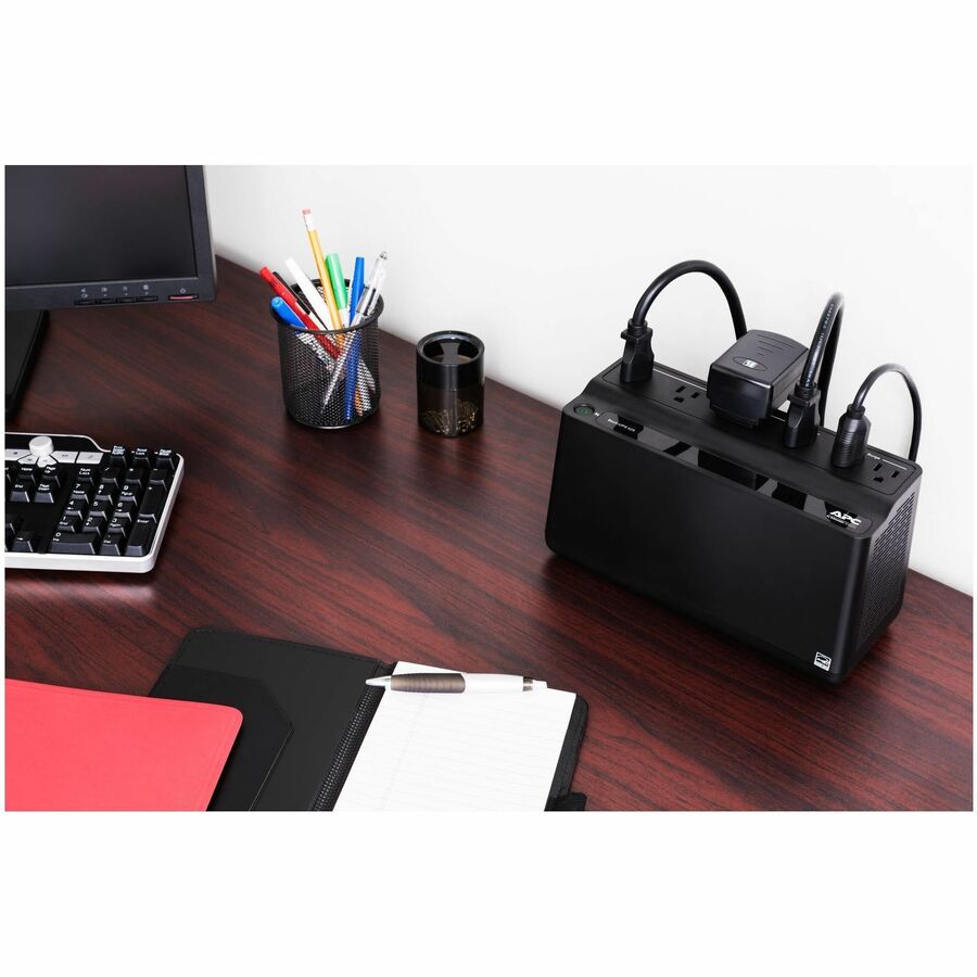 APC by Schneider Electric Back-UPS, 6 Outlets, 425VA, 120V BE425M