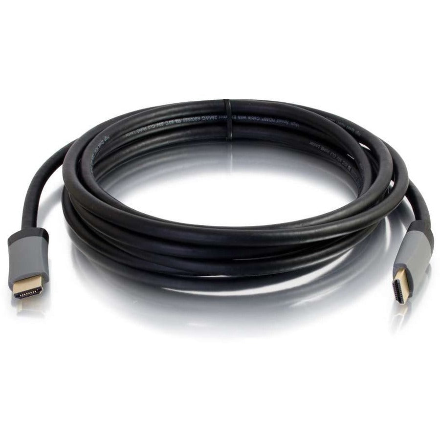 C2G 5ft 4K HDMI Cable with Ethernet - High Speed - In-Wall CL-2 Rated - M/M 50626