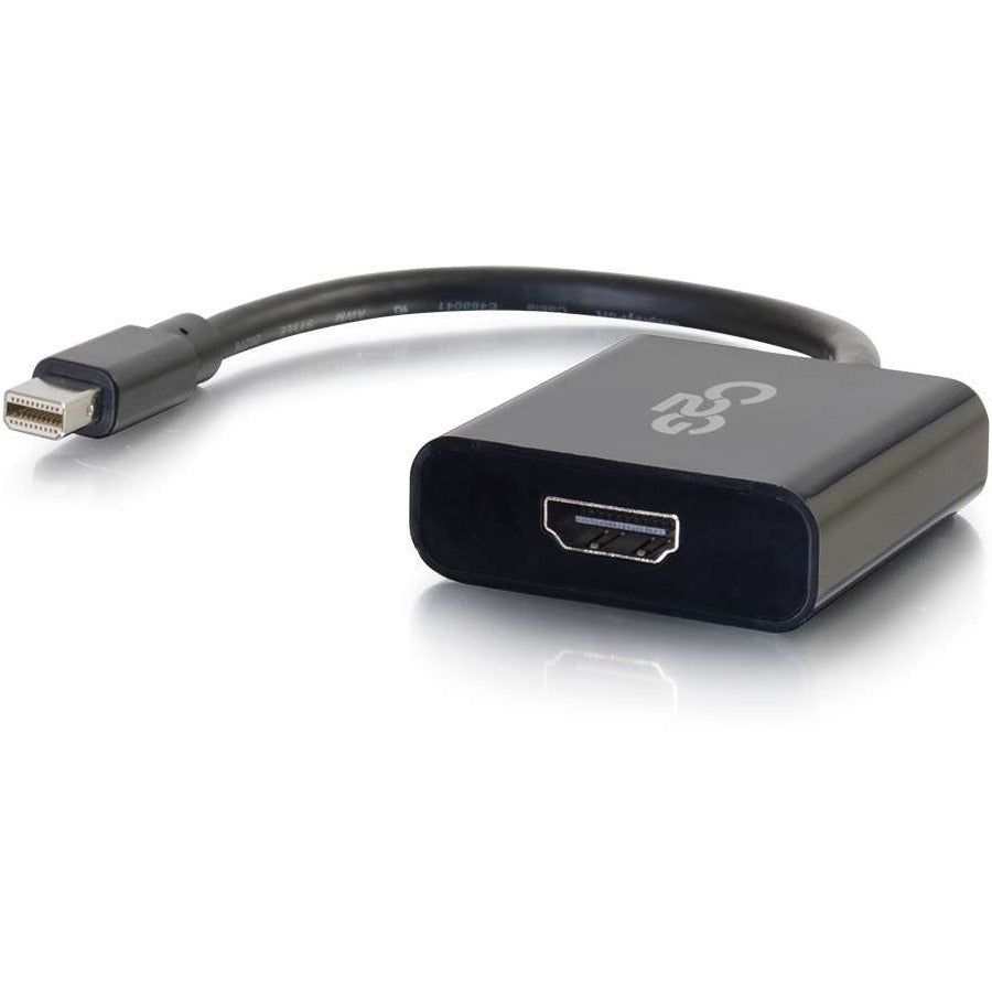 C2G Mini DisplayPort to HDMI Active Adapter Converter - White - M/F 54308