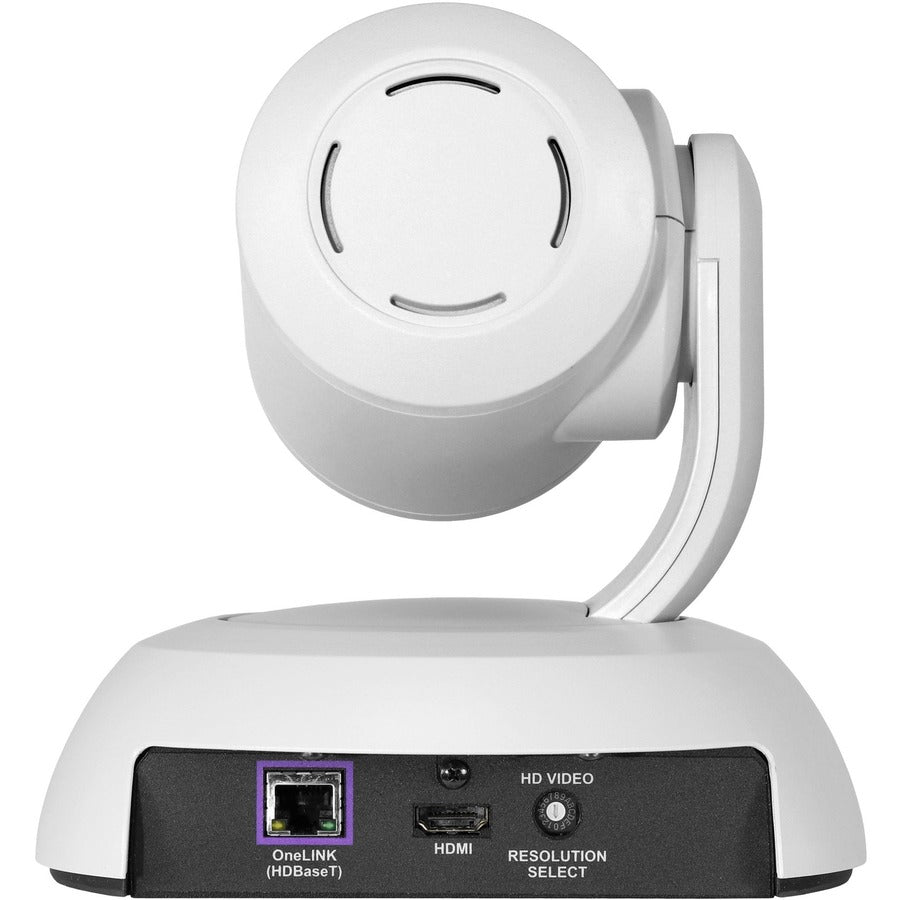 Vaddio RoboSHOT 12E HDBT OneLINK HDMI Video Conferencing System - Includes PTZ Camera and HDMI Interface - White 999-99600-100W