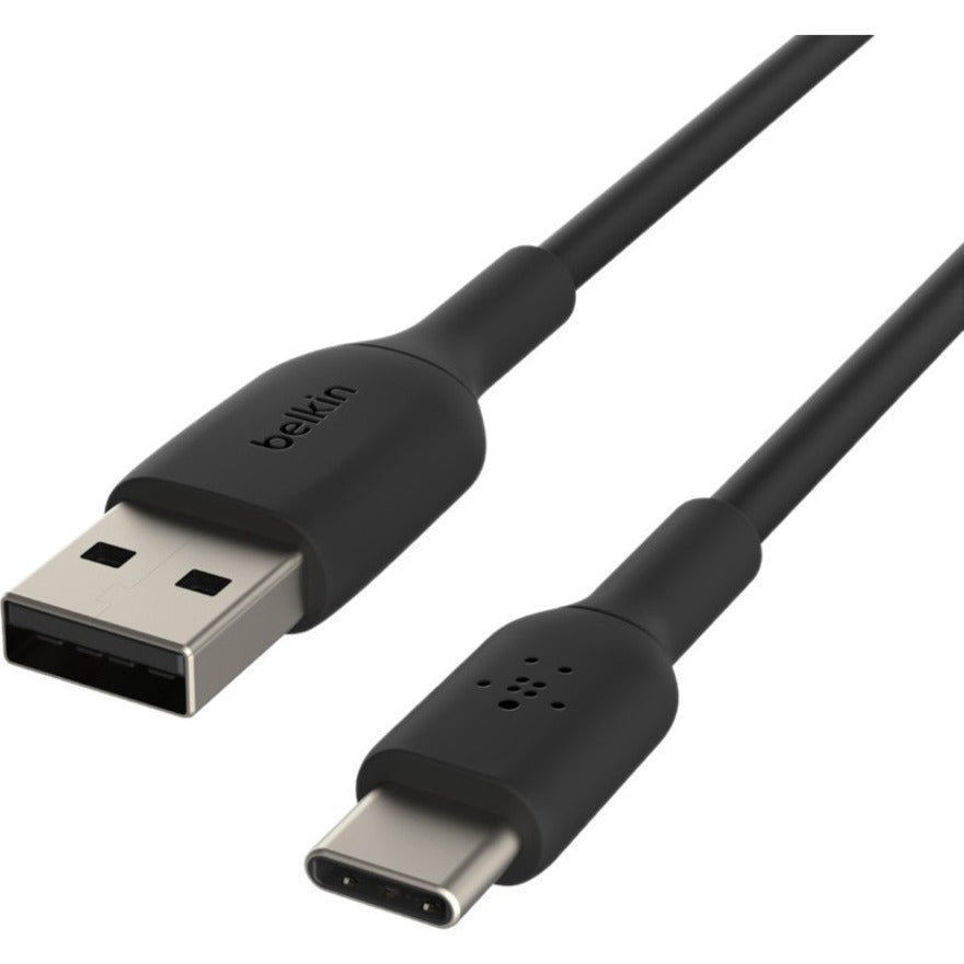 Belkin BoostCharge USB-C to USB-A Cable ( (2 meter / 6.6 foot, Black) CAB001BT2MBK