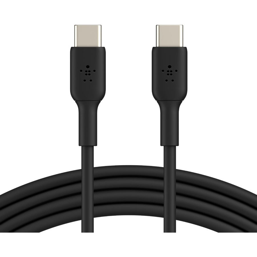 Belkin BoostCharge USB-C to USB-C Cable (1 meter / 3.3 foot, Black) CAB003BT1MBK