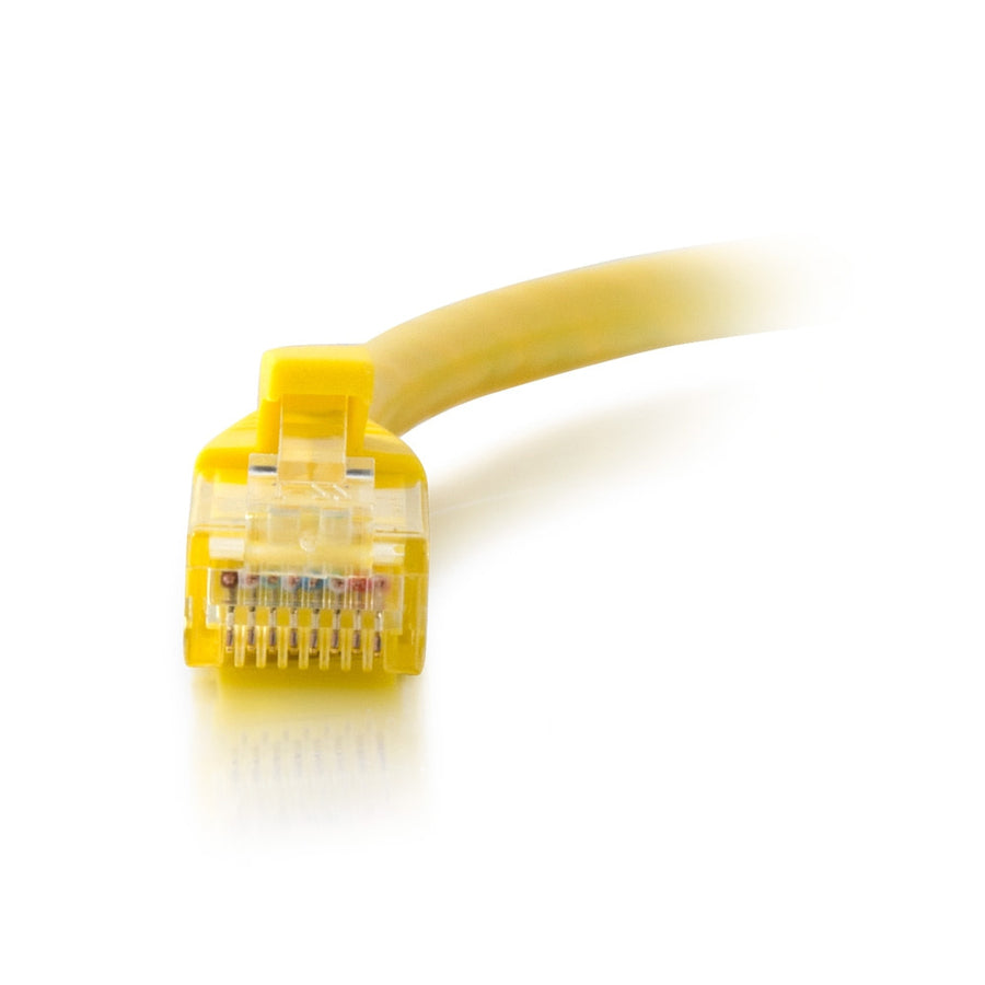 C2G 7ft Cat6a Snagless Unshielded (UTP) Ethernet Cable - Cat6a Network Patch Cable - PoE - Yellow 50747