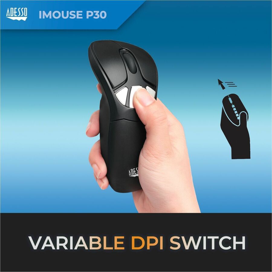 Adesso Wireless presenter mouse (Air Mouse Go Plus) IMOUSEP30