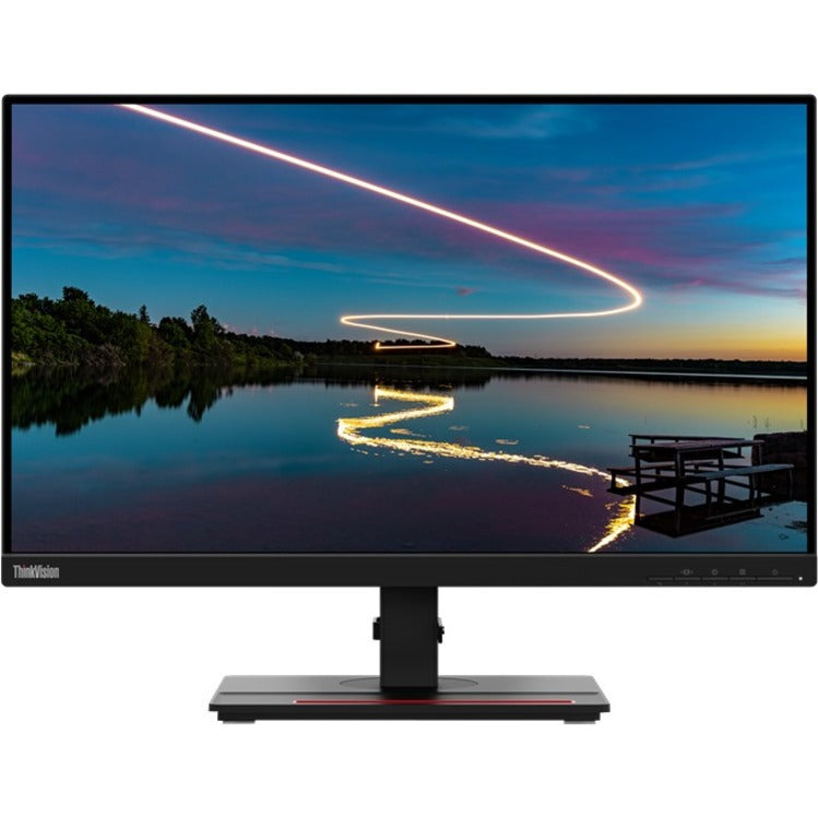 Lenovo ThinkVision T24m-20 24" Class Webcam Full HD LCD Monitor - 16:9 - Raven Black 62D9GAR6US