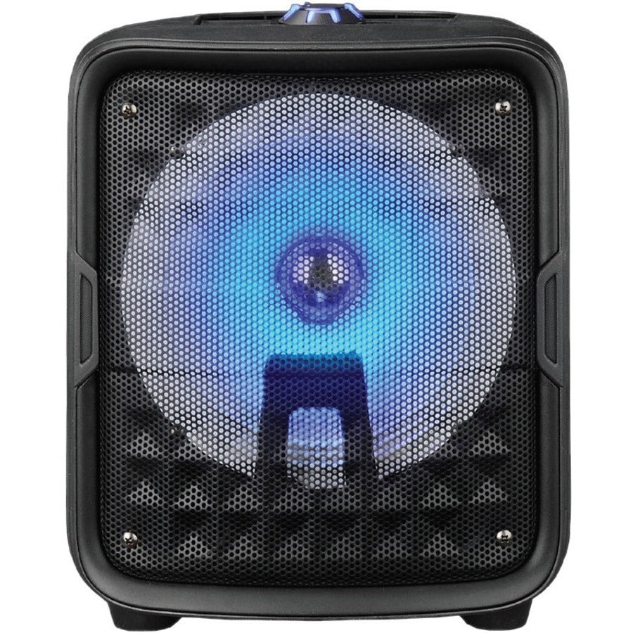 IQ Sound IQ-6608DJBT Portable Bluetooth Speaker System - 15 W RMS - Black IQ-6608DJBTBLK