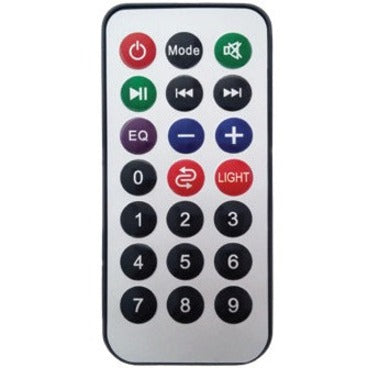 IQ Sound IQ-6608DJBT Portable Bluetooth Speaker System - 15 W RMS - Black IQ-6608DJBTBLK