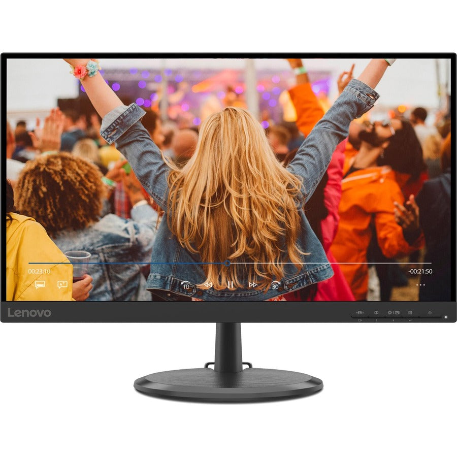 Lenovo D22e-20 22" Class Full HD LCD Monitor - 16:9 - Raven Black 66D2KCC6US