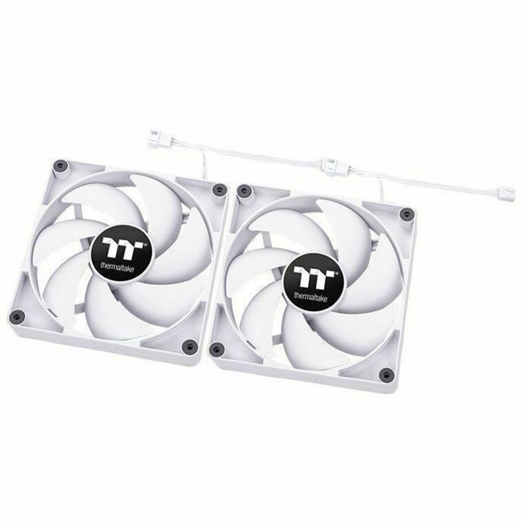 Thermaltake CT140 PC Cooling Fan White (2-Fan Pack) - 2 Pack CL-F152-PL14WT-A