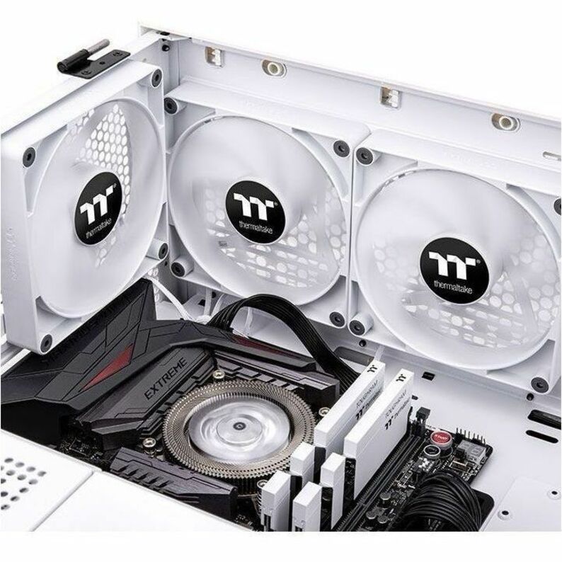 Thermaltake CT140 PC Cooling Fan White (2-Fan Pack) - 2 Pack CL-F152-PL14WT-A