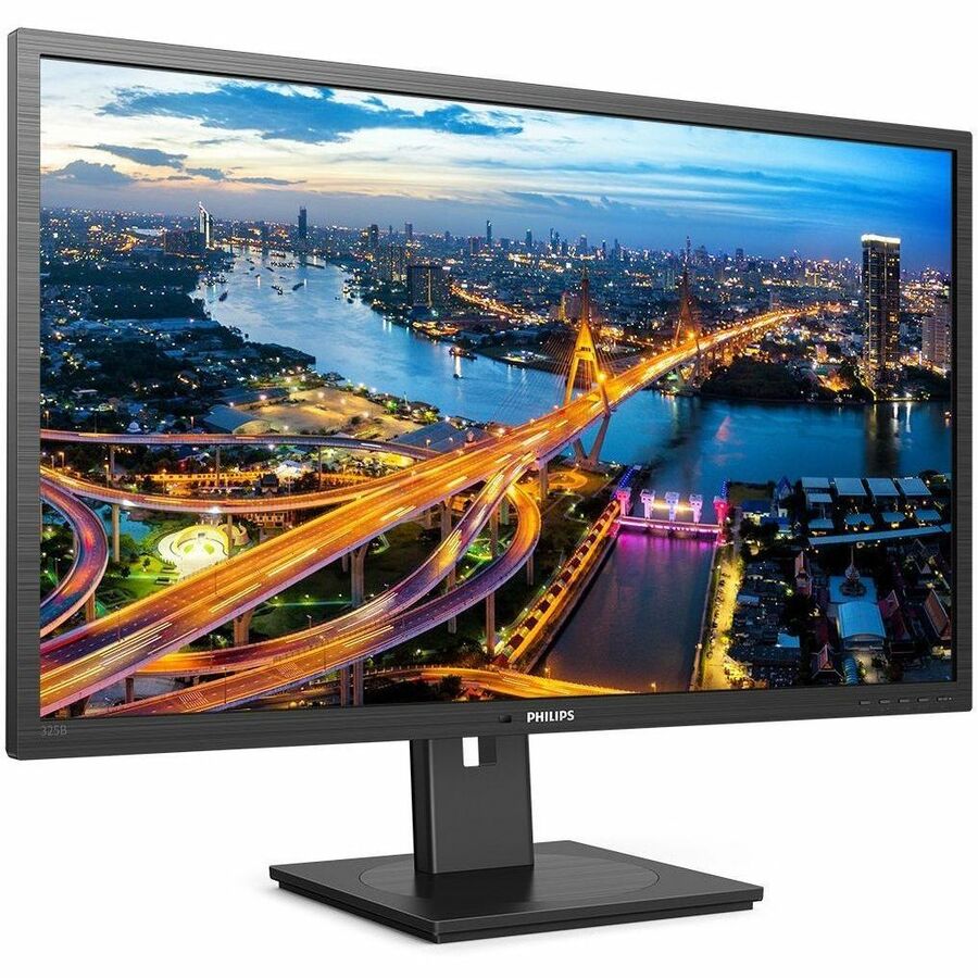 PHILIPS 325B1L - 32 inch Monitor, LED, QHD, 2xHDMI, DP, USB-Hub, 4 Year Manufacturer Warranty - 27" 325B1L