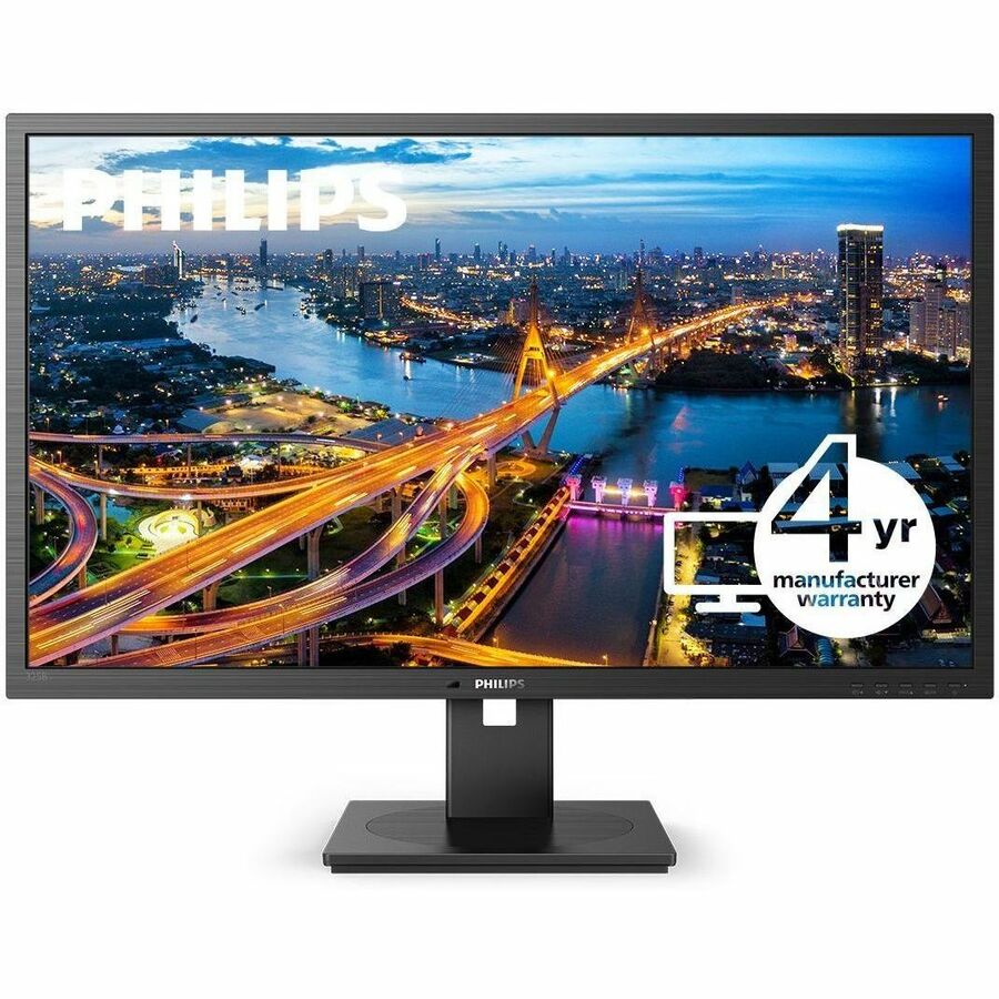 PHILIPS 325B1L - 32 inch Monitor, LED, QHD, 2xHDMI, DP, USB-Hub, 4 Year Manufacturer Warranty - 27" 325B1L
