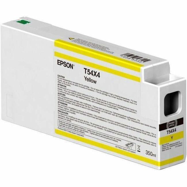 Epson UltraChrome HD Inkjet Ink Cartridge - Single Pack - Yellow - 1 Pack T54X400