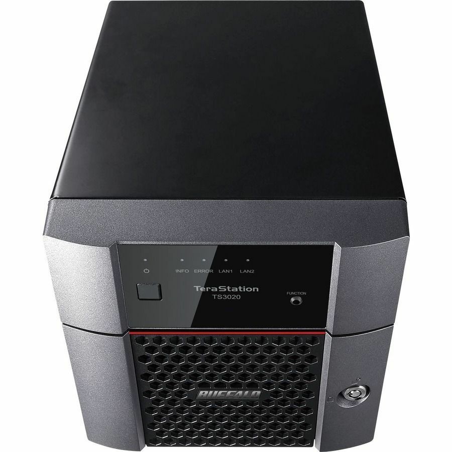 BUFFALO TeraStation 3220DN 2-Bay Desktop NAS 16TB (2x8TB) with HDD NAS Hard Drives Included 2.5GBE / Computer Network Attached Storage / Private Cloud / NAS Storage/ Network Storage / File Server TS3220DN1602