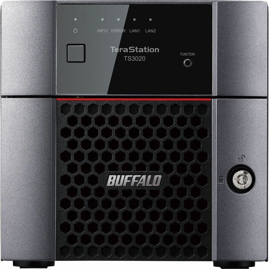 BUFFALO TeraStation 3220DN 2-Bay Desktop NAS 16TB (2x8TB) with HDD NAS Hard Drives Included 2.5GBE / Computer Network Attached Storage / Private Cloud / NAS Storage/ Network Storage / File Server TS3220DN1602