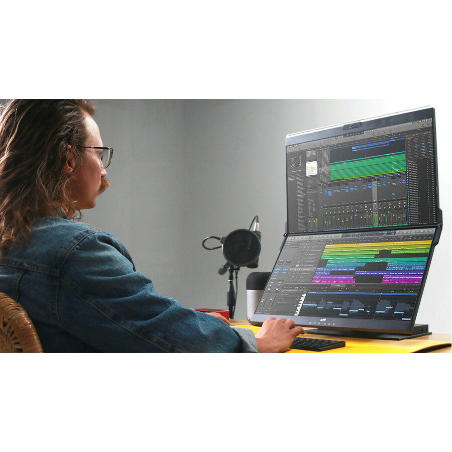 Mobile Pixels Geminos X 24" Class Webcam LCD Touchscreen Monitor 116-1001P02