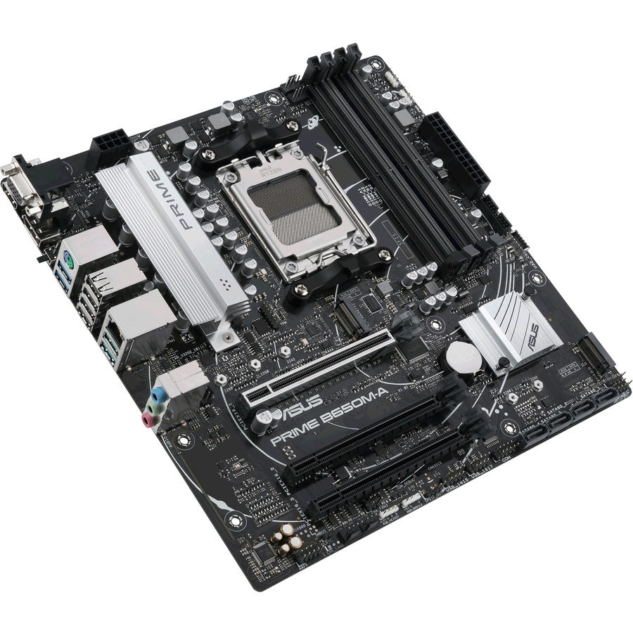Asus Prime B650M-A-CSM Desktop Motherboard - AMD B650 Chipset - Socket AM5 - Micro ATX PRIME B650M-A-CSM