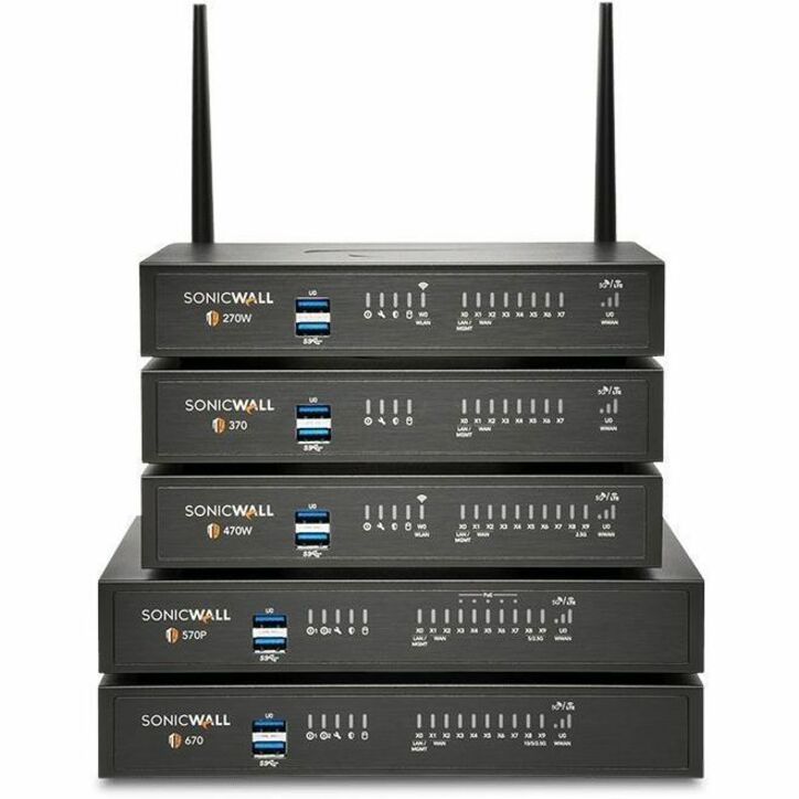 SonicWall TZ470 Network Security/Firewall Appliance 03-SSC-1367