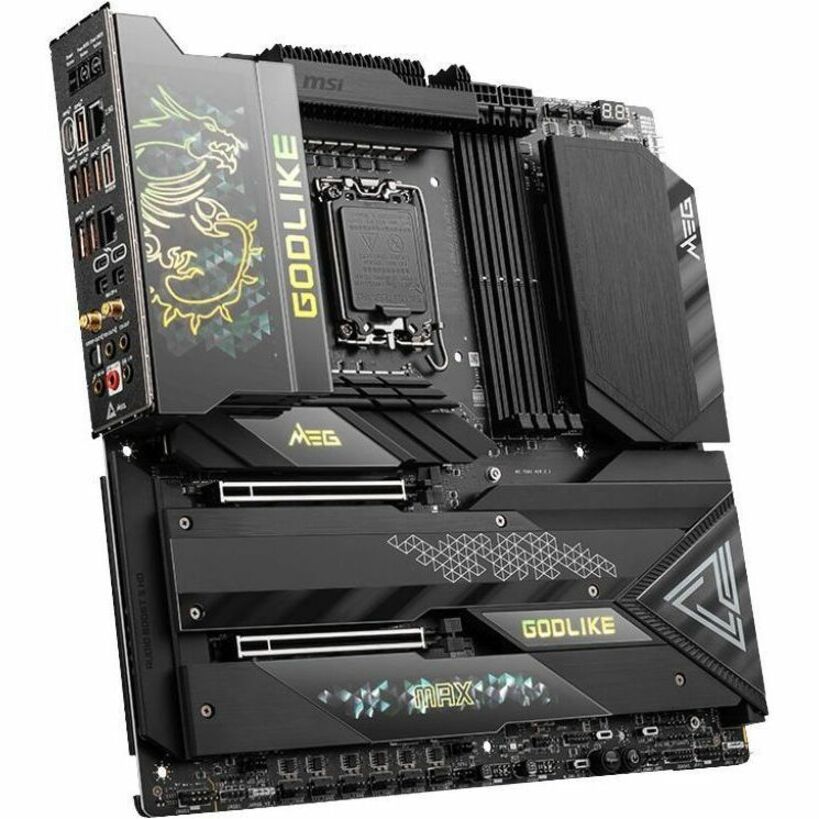 MSI MEG Z790 GODLIKE MAX Gaming Desktop Motherboard - Intel Z790 Chipset - Socket LGA-1700 - Extended ATX Z790GODLIKEMAX