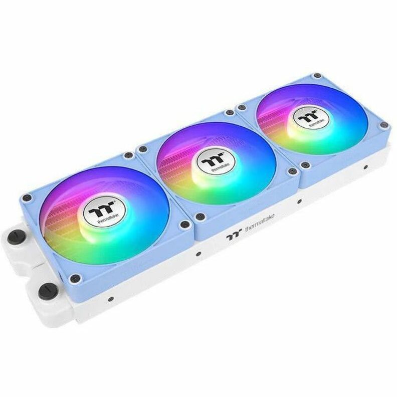 Thermaltake CT120 EX Reverse ARGB Sync PC Cooling Fan Hydrangea Blue (3-Fan Pack) - 3 Pack CL-F198-PL12BU-A