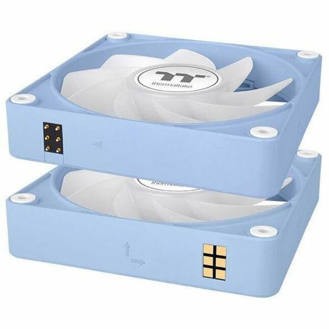 Thermaltake CT120 EX Reverse ARGB Sync PC Cooling Fan Hydrangea Blue (3-Fan Pack) - 3 Pack CL-F198-PL12BU-A