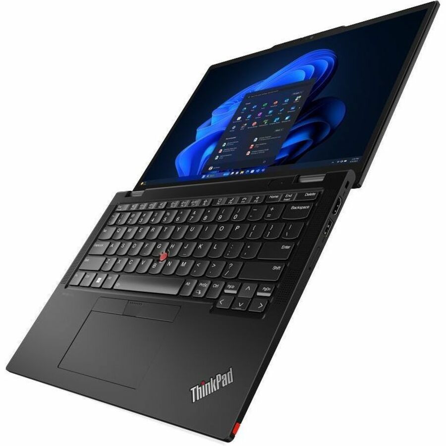 Lenovo ThinkPad X13 Gen 5 21LW002BUS 13.3" Touchscreen Convertible 2 in 1 Notebook - WUXGA - Intel Core Ultra 7 165U - vPro Technology - 16 GB - 1 TB SSD - English Keyboard - Black 21LW002BUS