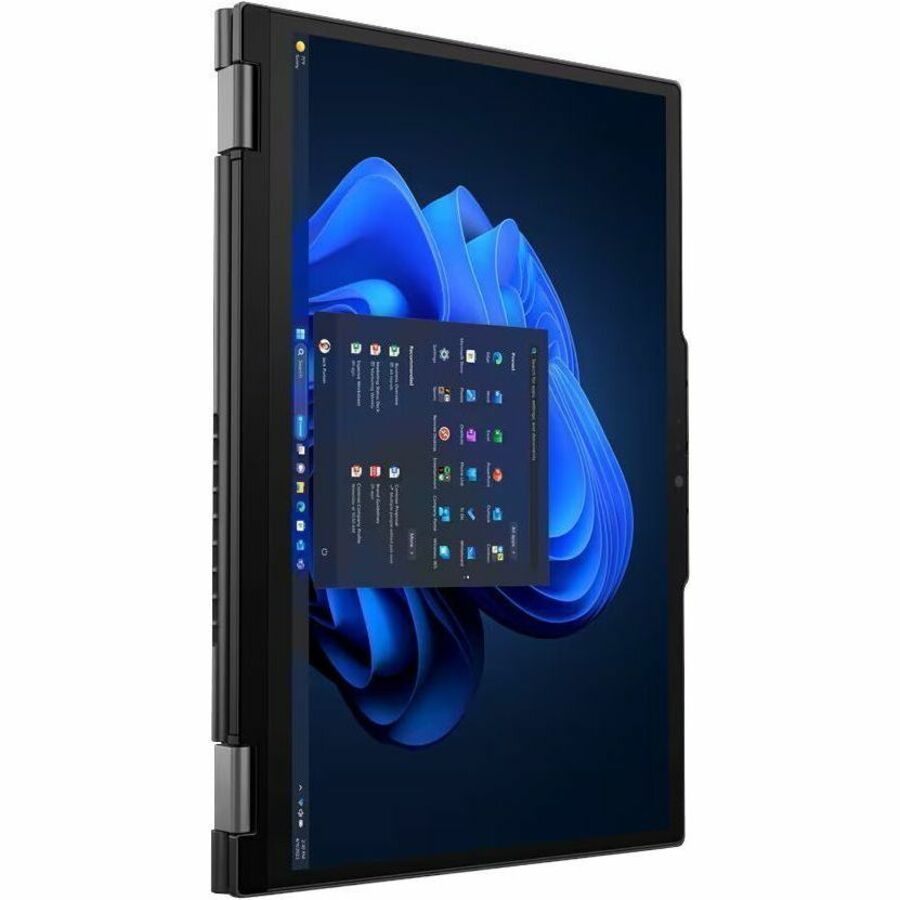 Lenovo ThinkPad X13 Gen 5 21LW002BUS 13.3" Touchscreen Convertible 2 in 1 Notebook - WUXGA - Intel Core Ultra 7 165U - vPro Technology - 16 GB - 1 TB SSD - English Keyboard - Black 21LW002BUS