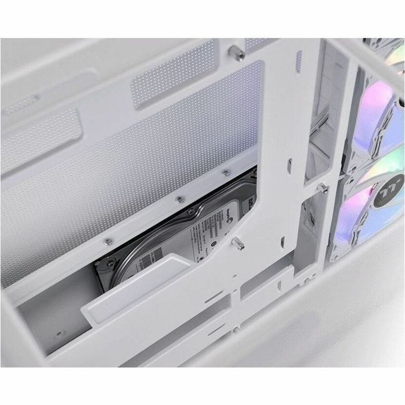Thermaltake View 380 TG ARGB Snow Mid Tower Chassis CA-1Z2-00M6WN-00