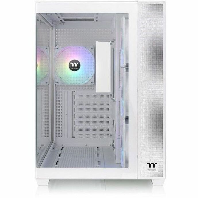 Thermaltake View 380 TG ARGB Snow Mid Tower Chassis CA-1Z2-00M6WN-00