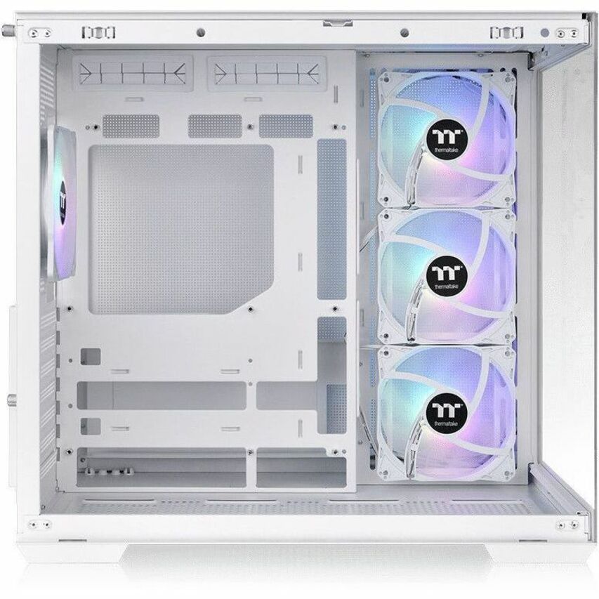 Thermaltake View 380 TG ARGB Snow Mid Tower Chassis CA-1Z2-00M6WN-00