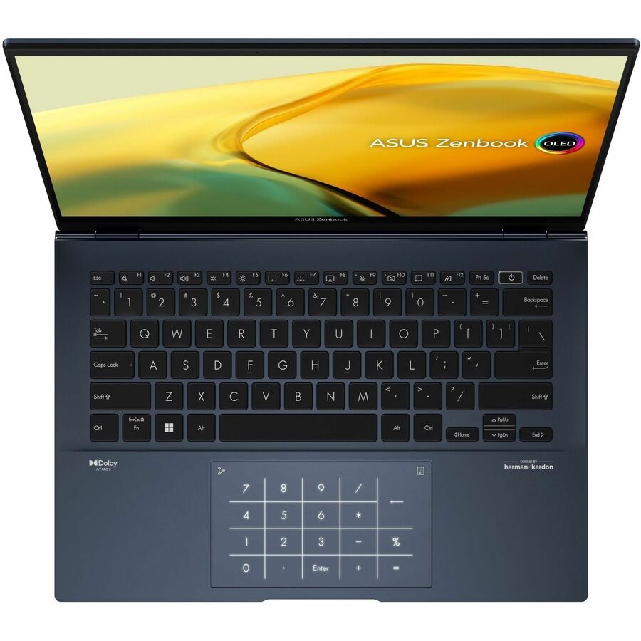 Asus Zenbook 14 OLED UX3402 UX3402VA-DS94 14" Notebook - 2.8K - Intel Core i9 13th Gen i9-13900H - Intel Evo Platform - 16 GB - 1 TB SSD - Ponder Blue UX3402VA-DS94